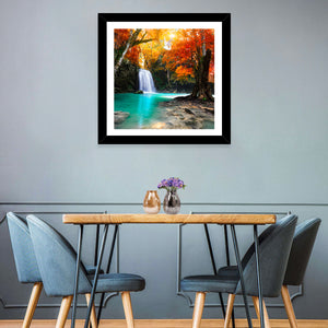 Tropical Waterfall Wall Art