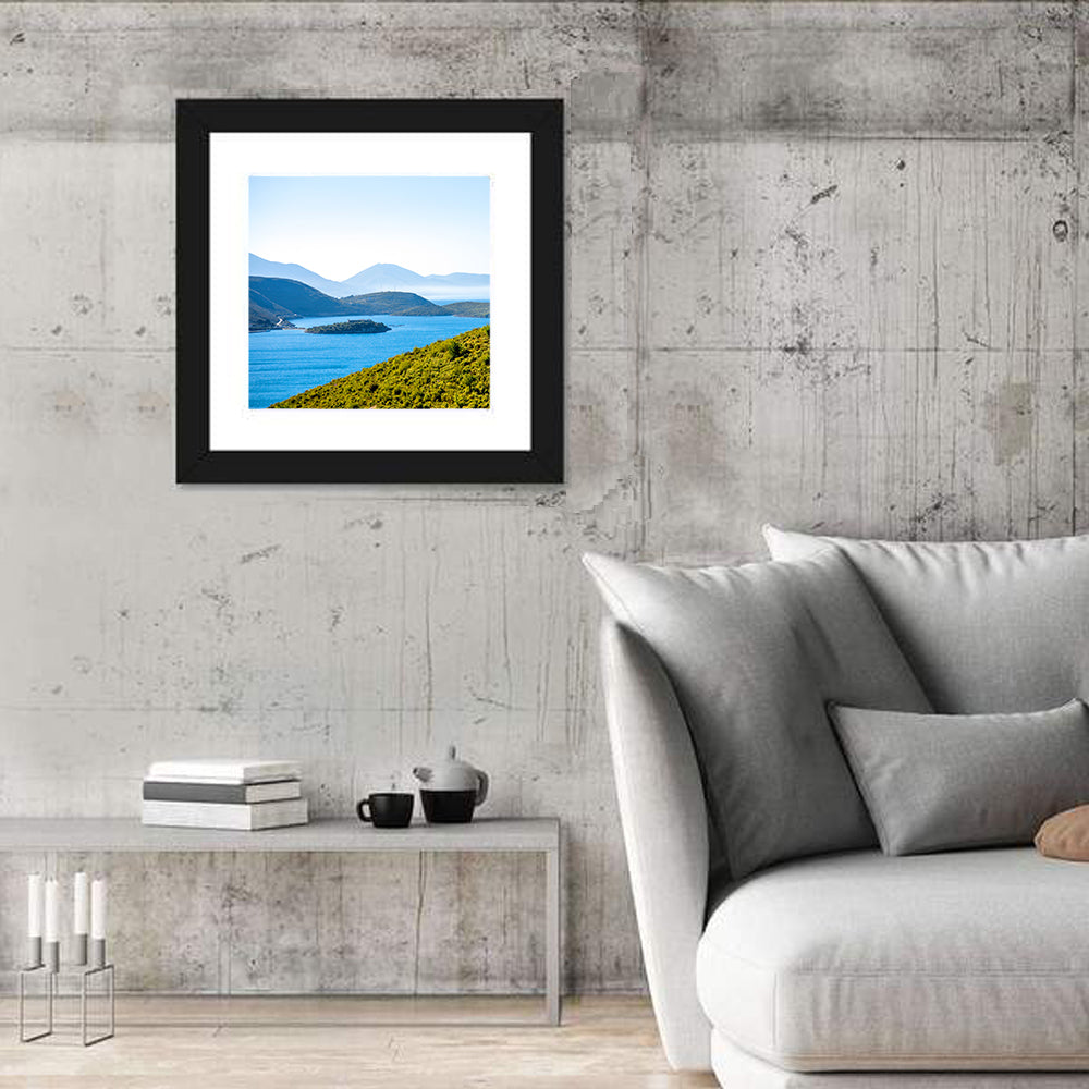 Porto Palermo Bay with Ali Pasha Castle Wall Art