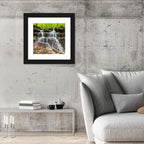 Mossy Ledge Waterfall Wall Art