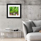 Mossy Rainforest Stream Wall Art