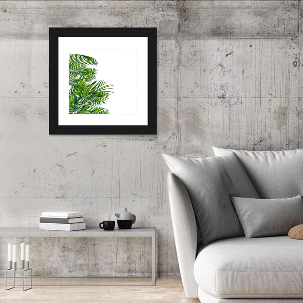 Asymmetrical Palm Fronds Wall Art