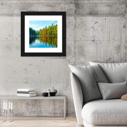 White Mountain Forest Reflections Wall Art