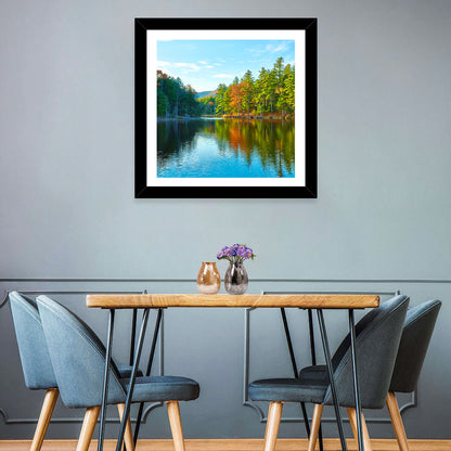 White Mountain Forest Reflections Wall Art