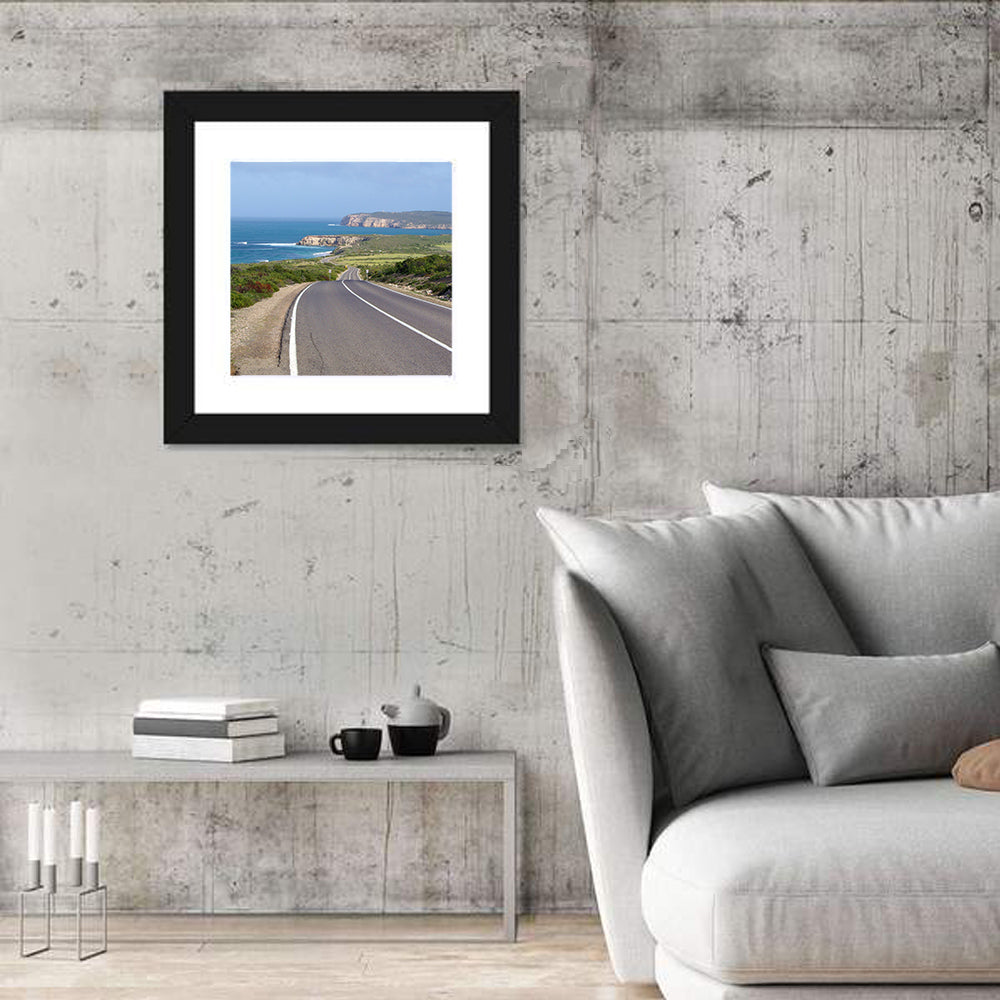 Inneston Coastal Road Wall Art