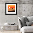 Oceanside Beach California Sunset Wall Art