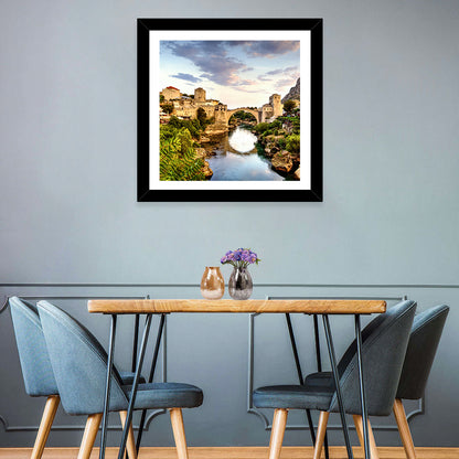 Mostar Bridge Wall Art