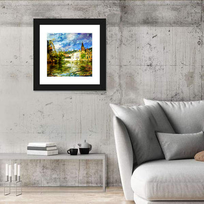 Dijver Canal, Bruges Wall Art