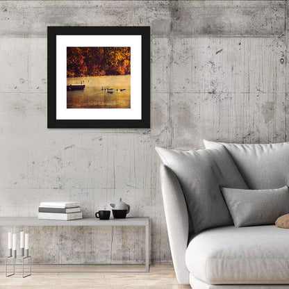 Governor Dodge Misty Lake Wall Art