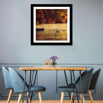 Governor Dodge Misty Lake Wall Art