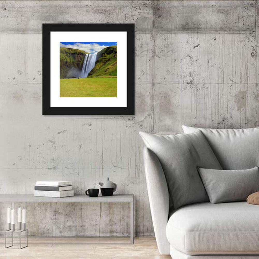 Skógafoss Waterfall Wall Art