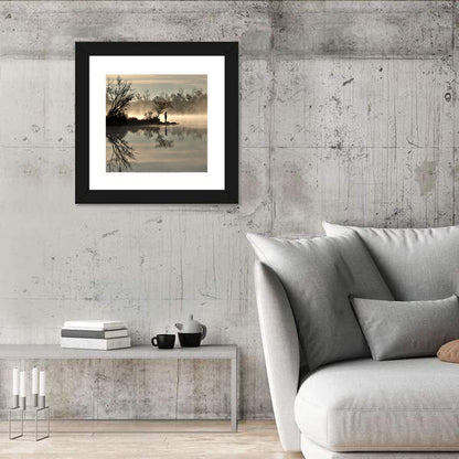 Centennial Lake Mist Wall Art