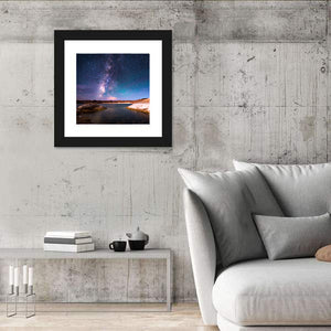 Lake Powell & Milky Way Wall Art