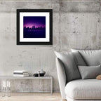 New York Night Skyline Wall Art