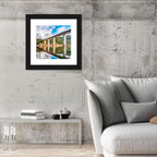 Lake Omodeo Concrete Bridge Wall Art