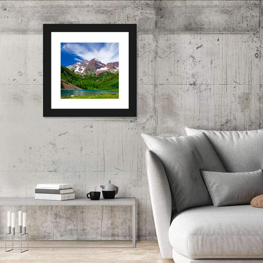 Maroon Bells Mountain Wall Art