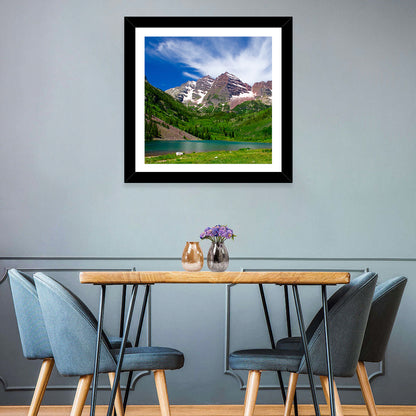 Maroon Bells Mountain Wall Art
