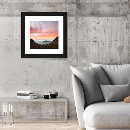 Klakkur Dusk Over Kalsoy Wall Art