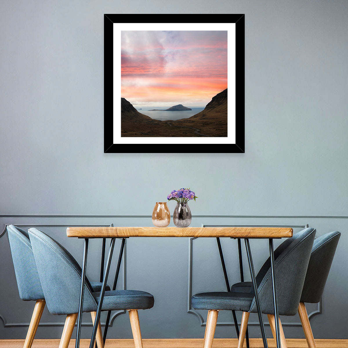 Klakkur Dusk Over Kalsoy Wall Art
