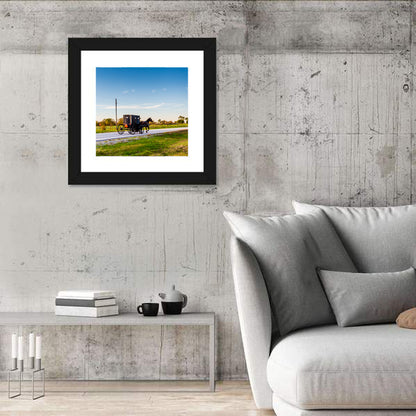 Amish Horse and Buggy, Oklahoma Wall Art