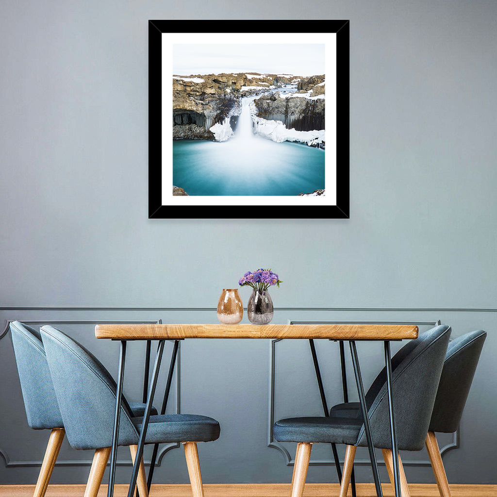 Aldeyjarfoss Basalt Waterfall Wall Art