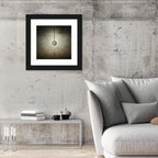 Suspended Pocket Watch in Rain Wall Art
