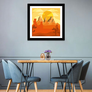 Desert Abstract I Wall Art