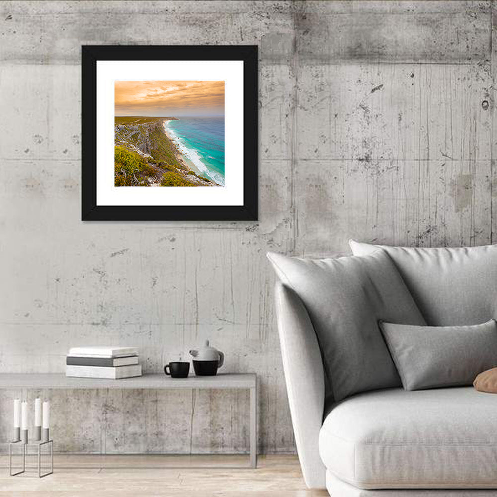 Kangaroo Island Turquoise Cliff Coast Wall Art