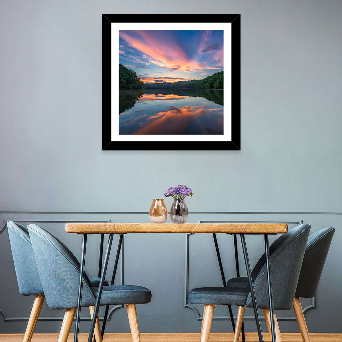 Appalachian Lake Sunset Wall Art