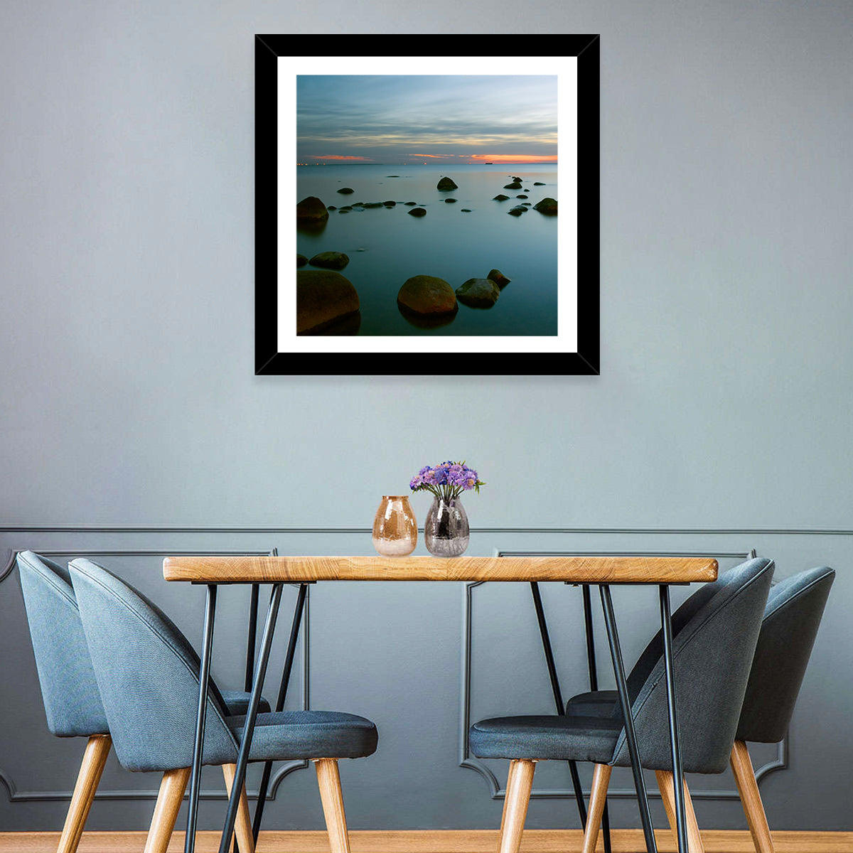 Baltic Sea at Twilight Wall Art