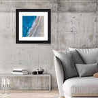 Myrtos Beach Aerial View Wall Art