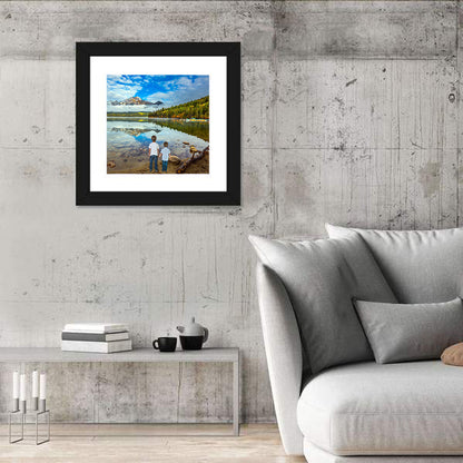 Pyramid Lake Reflection Wall Art