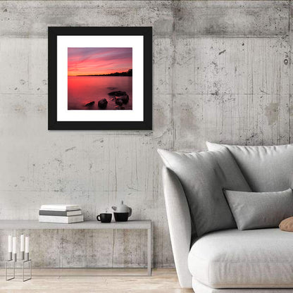 Lake Simcoe Sunset Wall Art