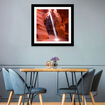 Antelope Canyon Light Beam Wall Art