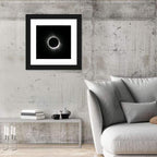 Centered Solar Eclipse Wall Art