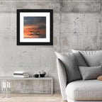 Dhow at Sunset Wall Art