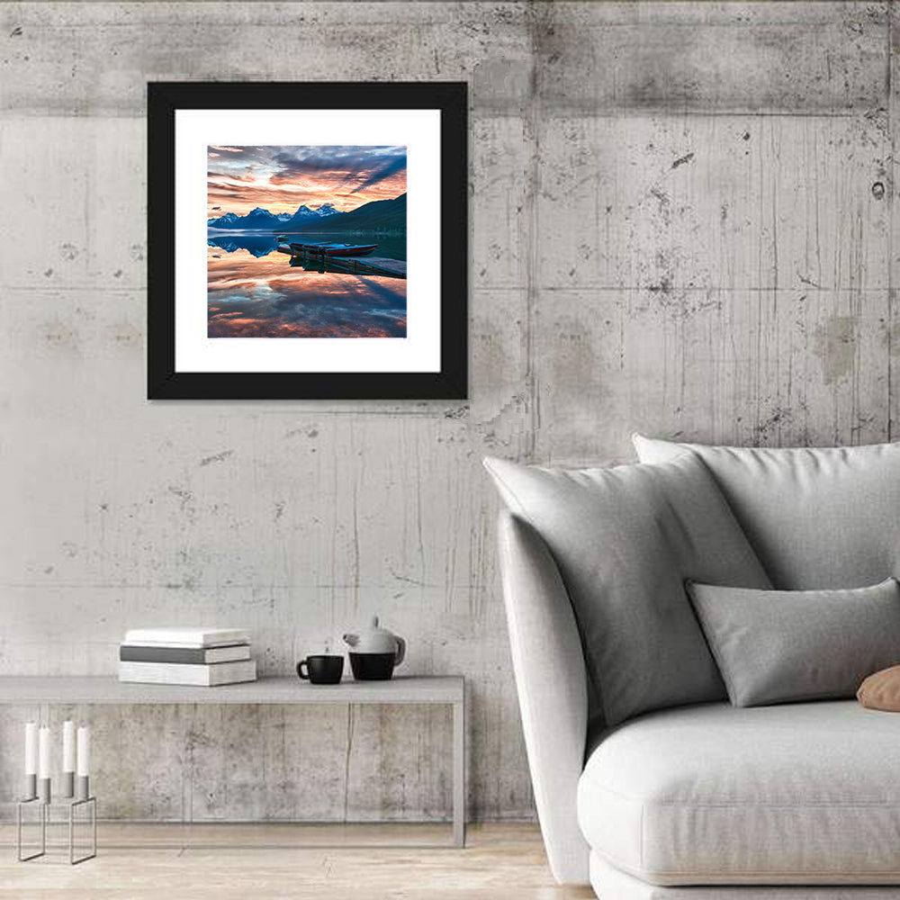 Lake Mcdonald Sunrise Wall Art