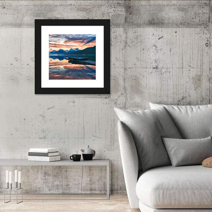 Lake Mcdonald Sunrise Wall Art