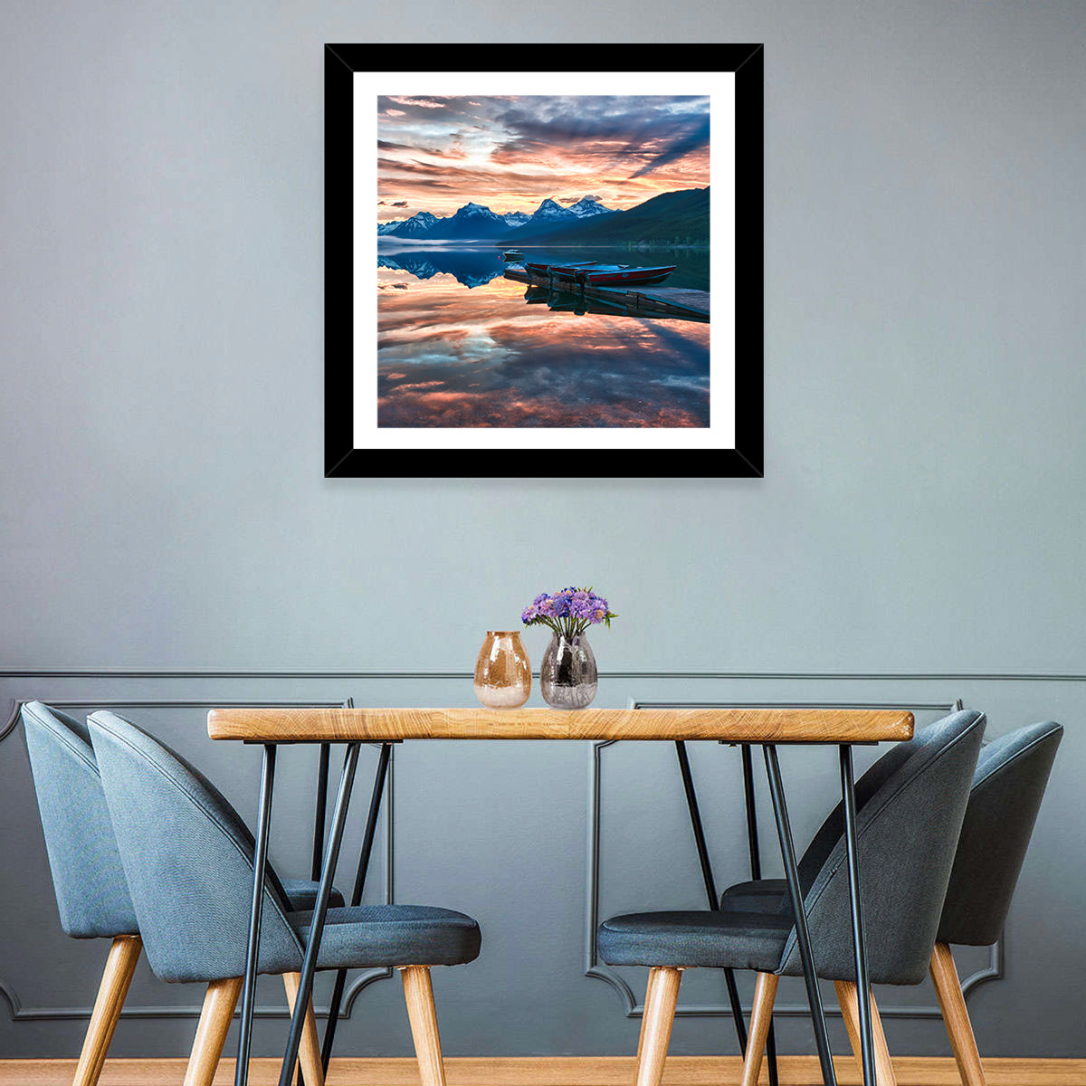 Lake Mcdonald Sunrise Wall Art