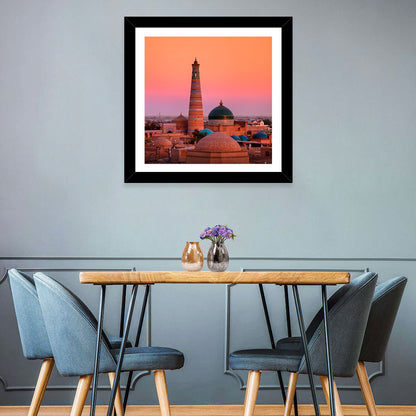 Islam Khoja Minaret, Khiva Wall Art