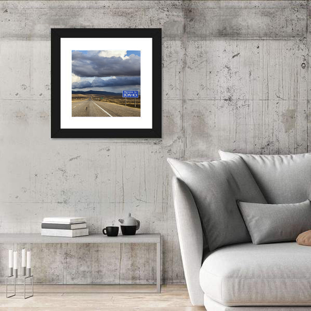 I-15 Idaho Highway Wall Art