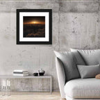 Sunset Over Cloud Sea Wall Art