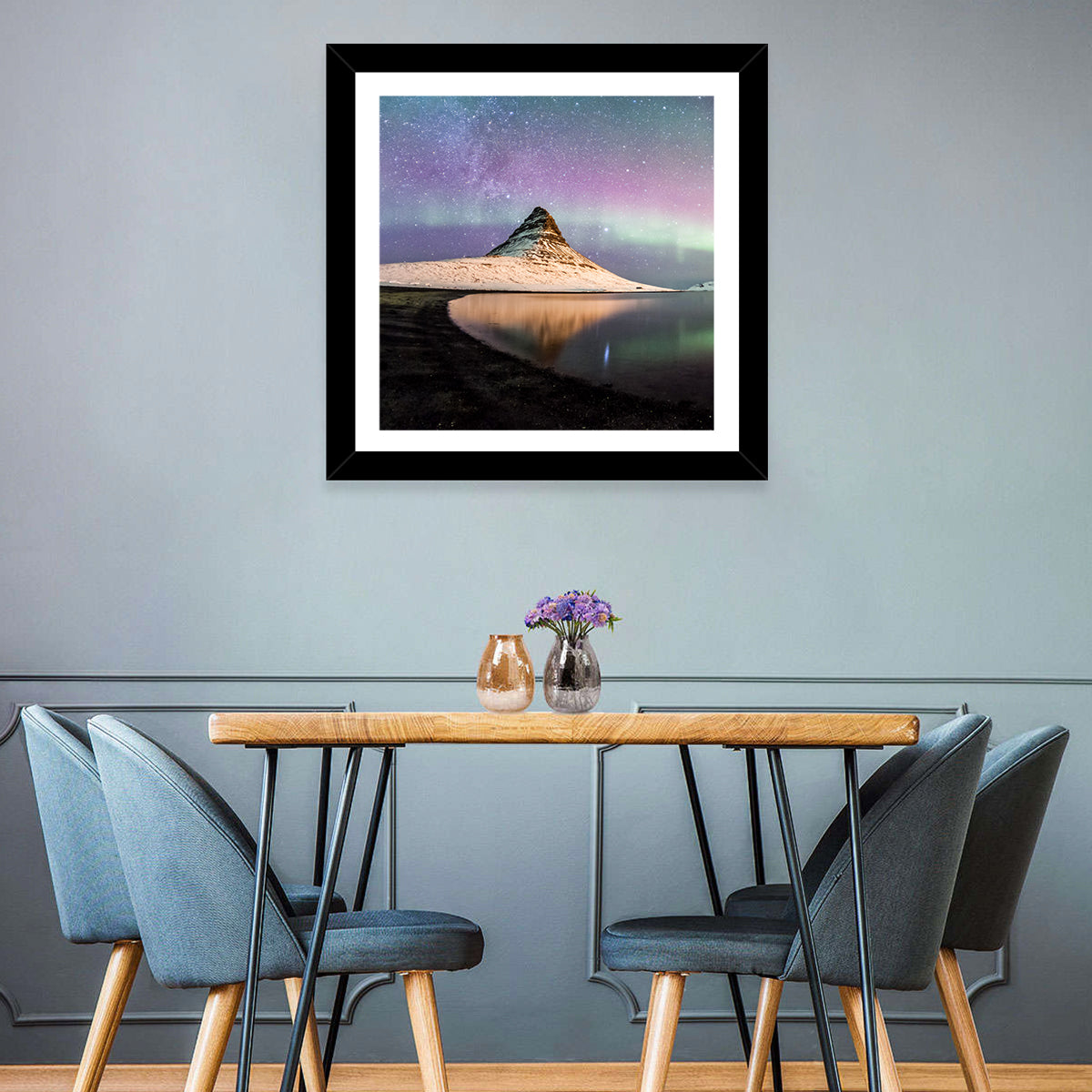 Kirkjufell Under the Milky Way Wall Art