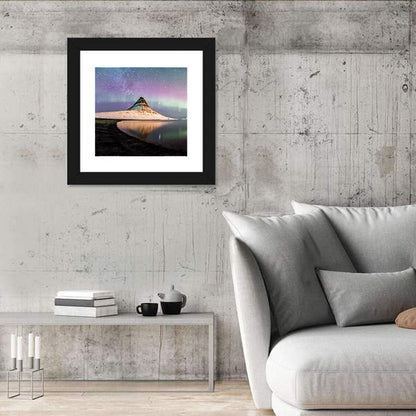 Kirkjufell Under the Milky Way Wall Art