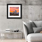 Himeji Castle at Sunrise Wall Art