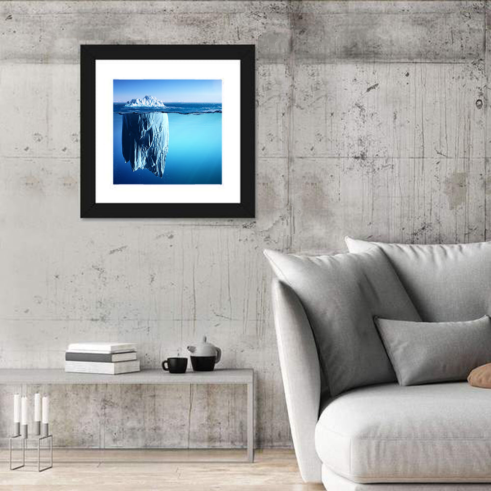 Floating Iceberg Wall Art