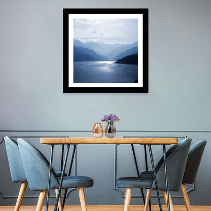 Xinjiang Lakeshore Serenity Wall Art