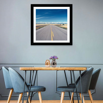 Infinite Road Montana Wall Art