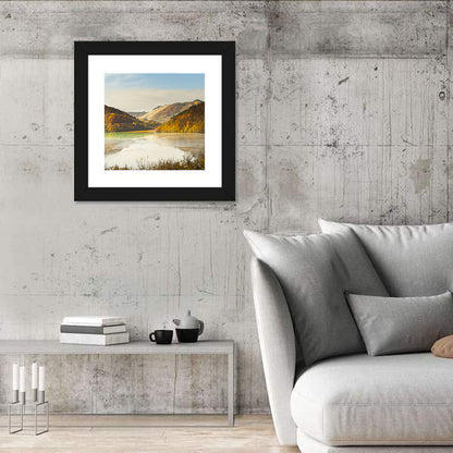 Bright Green Tailings Lake Wall Art