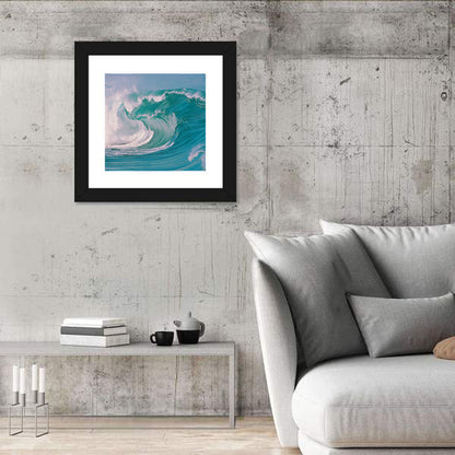 Breaking Barrel Wave Wall Art