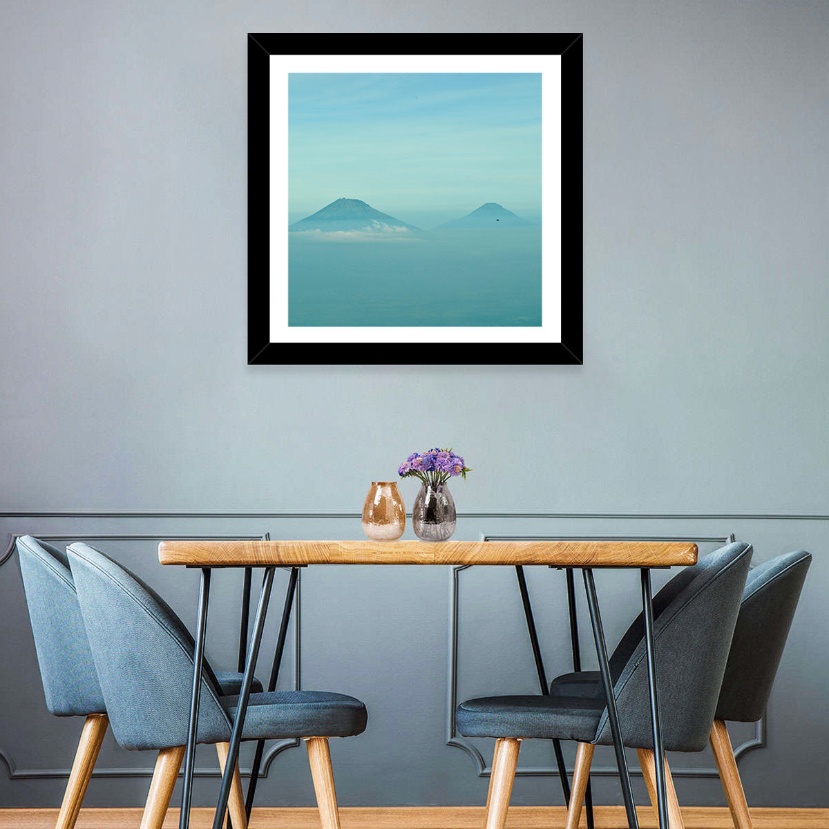 Sumbing and Sindoro Volcanoes Wall Art